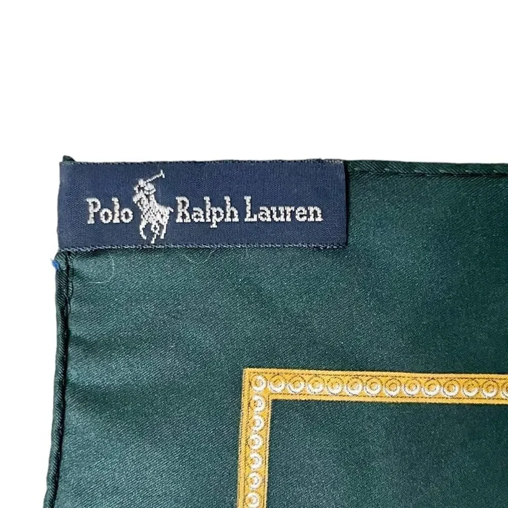 Vintage 80’s Polo Ralph Lauren Uni Crest Pony Scarf